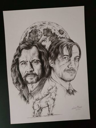 Remus & Sirius Zeichnung von Lisa-Marie D.